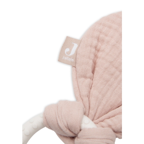 Jollein - Siliconen Bunny Oren Bijtring - Wild Rose