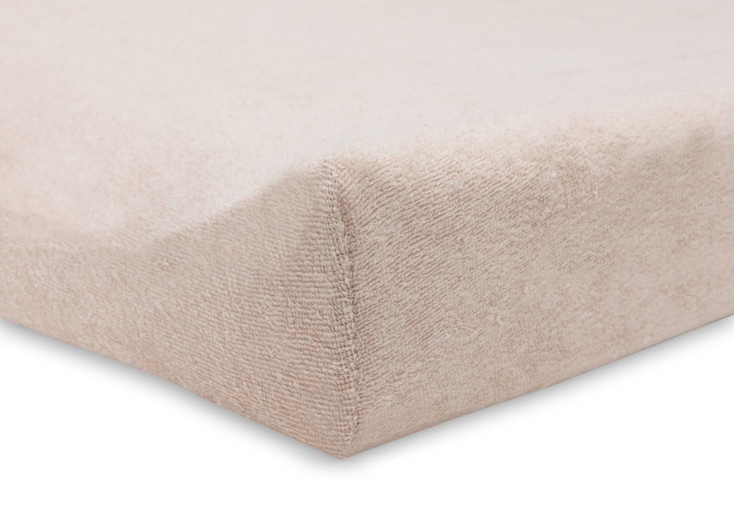 Badstof Aankleedkussenhoes 50x70cm - Wild Rose/Biscuit - afbeelding 4
