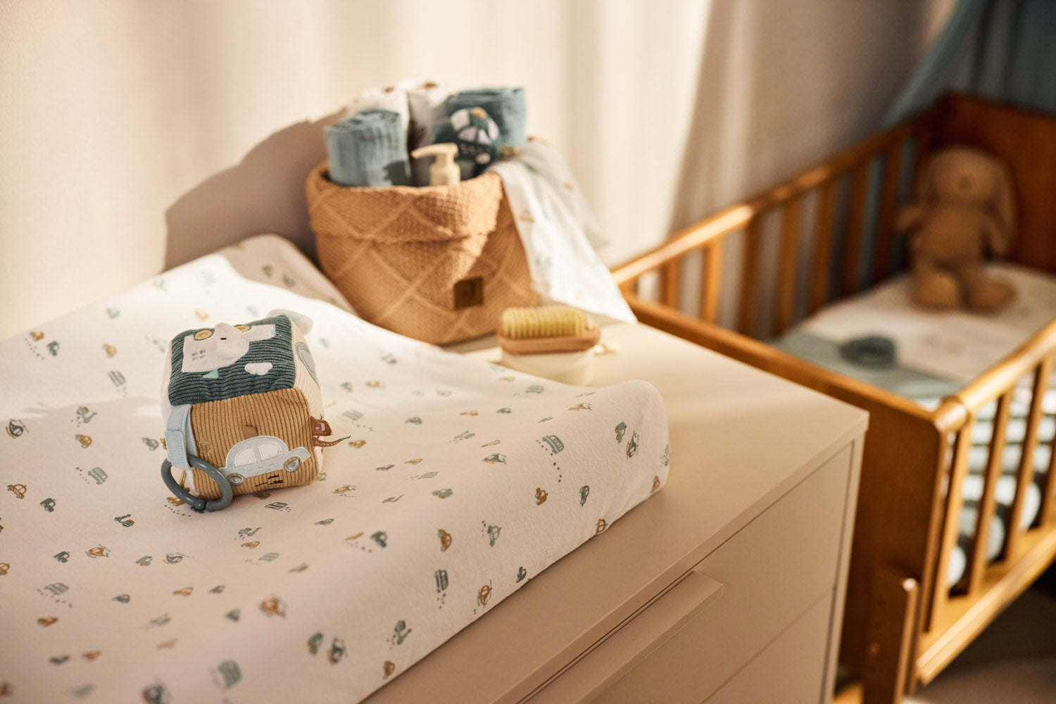 Comfortabele Aankleedkussenhoes Jersey 50x70cm - afbeelding 6