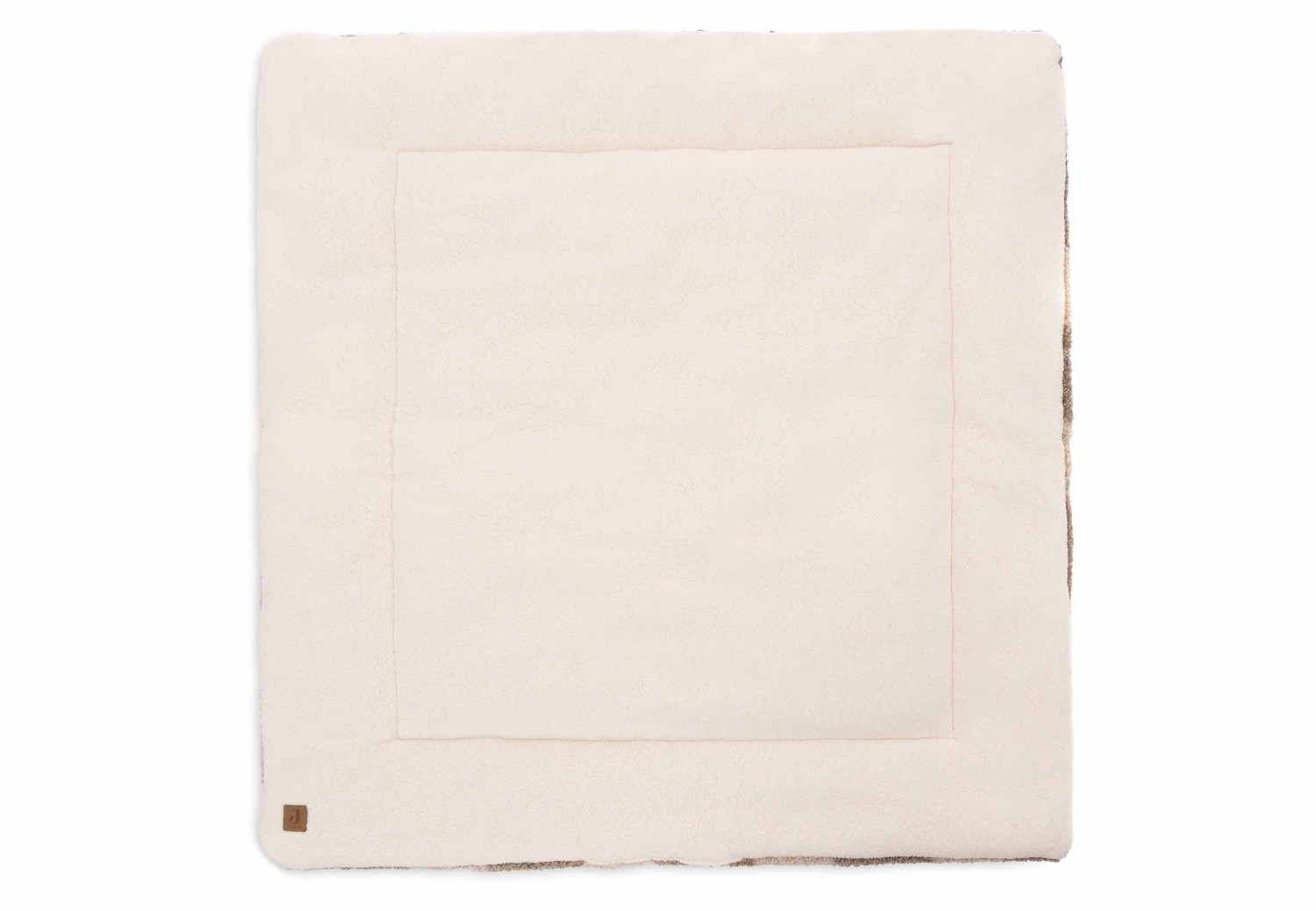 Boxkleed Check Boucle 100x100cm - afbeelding 2