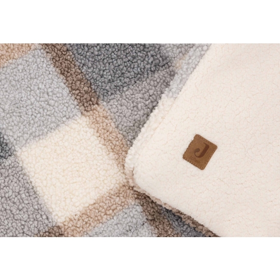 Jollein - Boxkleed Check Boucle 100x100cm