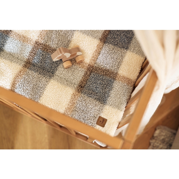 Jollein - Boxkleed Check Boucle 100x100cm