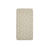 Hoeslaken Jersey 70/140x75/150cm Twig - Olijfgroen