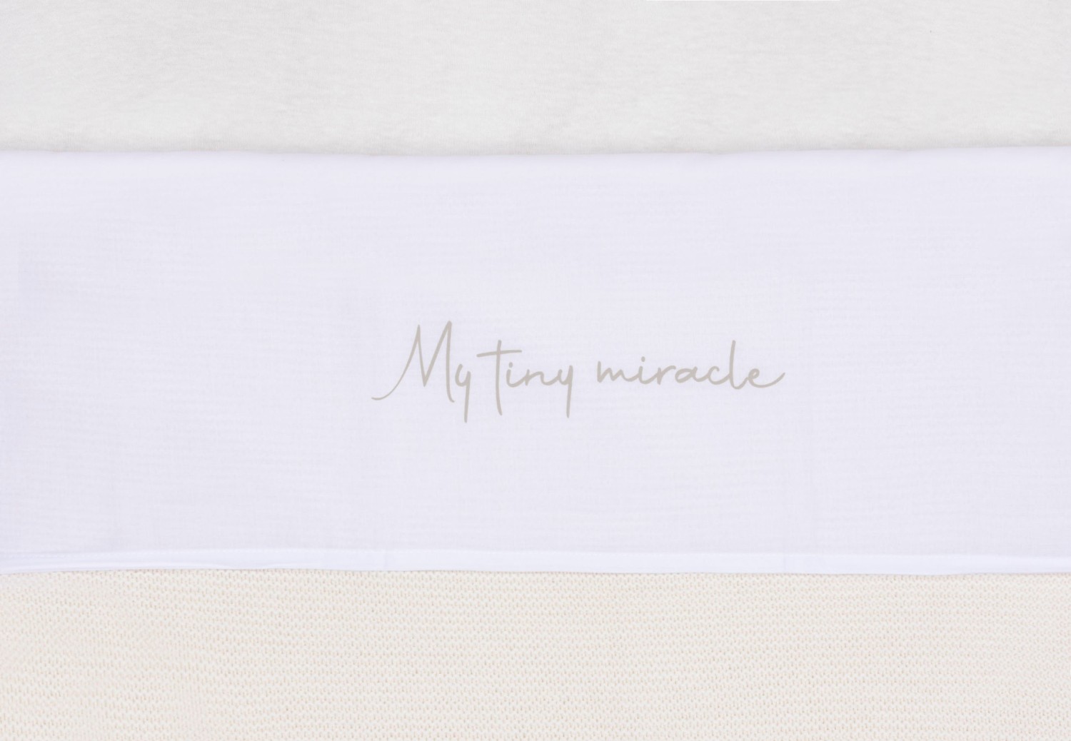 Laken Wieg 75x100cm My Tiny Miracle - afbeelding 2