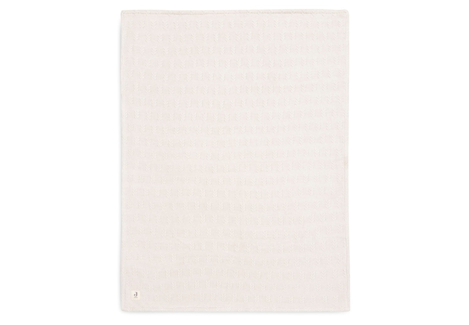 Deken Ledikant Grain Knit - Oatmeal/Velvet - afbeelding 2