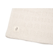 Jollein - Deken Ledikant Grain Knit - Oatmeal/Velvet