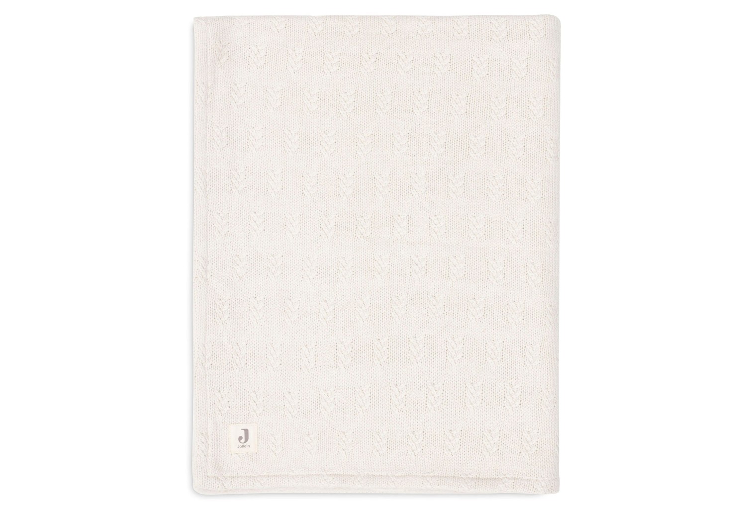 Deken Ledikant Grain Knit - Oatmeal/Velvet