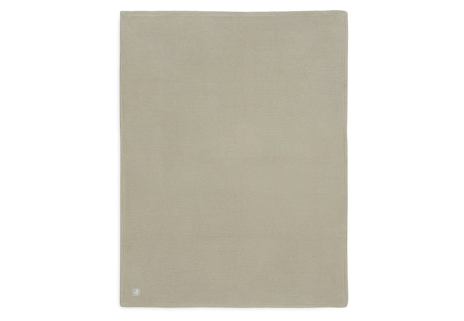 Deken Wieg Basic Knit - Olive Green/Fleece - afbeelding 2