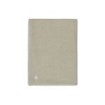 Deken Wieg Basic Knit - Olive Green/Fleece