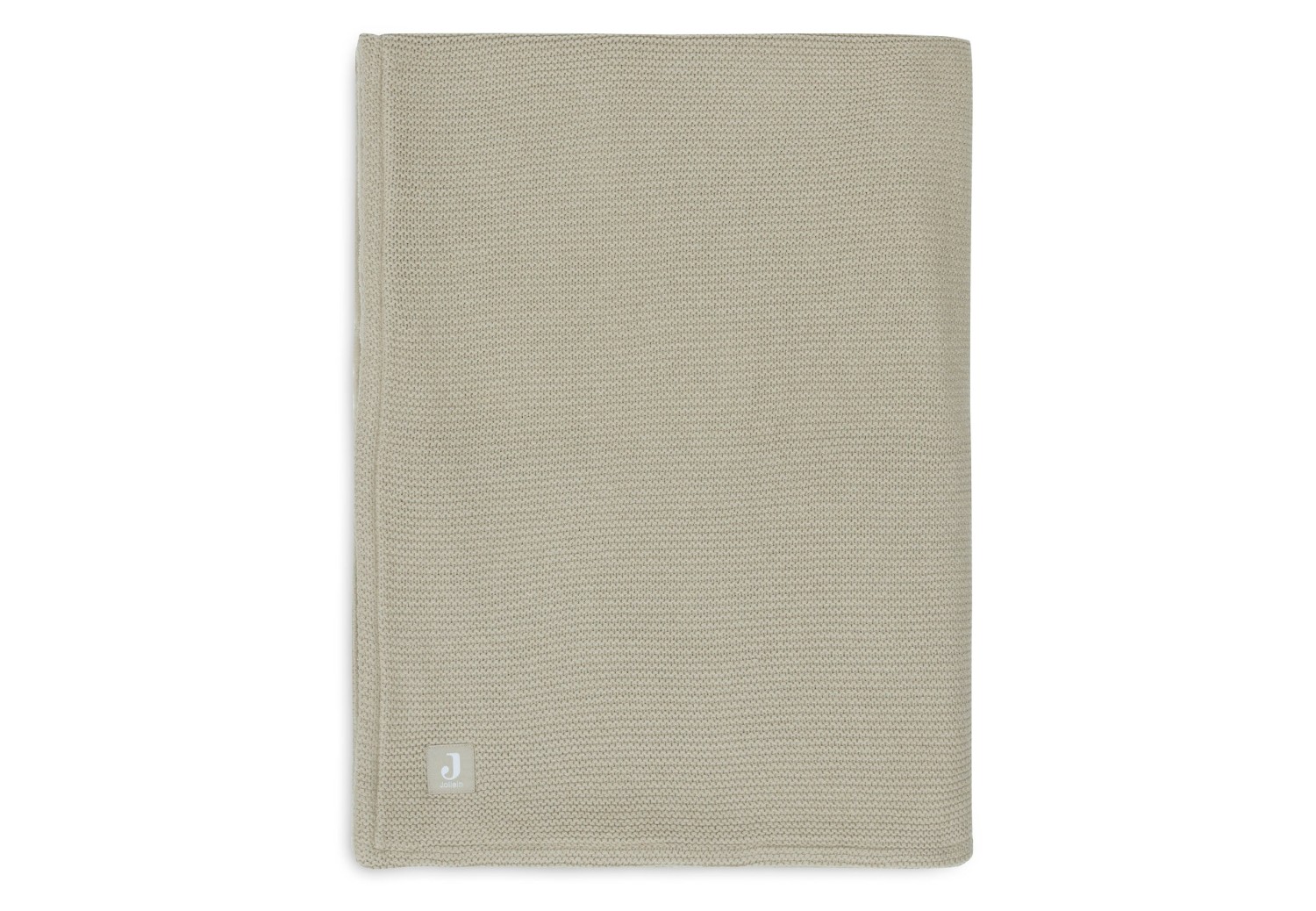 Deken Wieg Basic Knit - Olive Green/Fleece