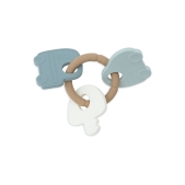 Jollein - Siliconen Bijtring Sleutelbos - Onderweg