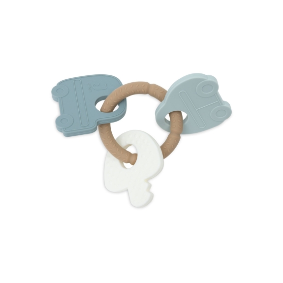 Jollein - Siliconen Bijtring Sleutelbos - Onderweg