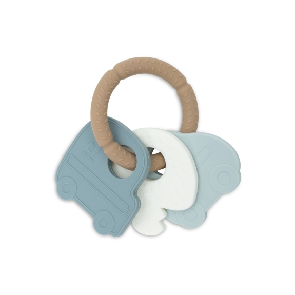 Jollein - Siliconen Bijtring Sleutelbos - Onderweg