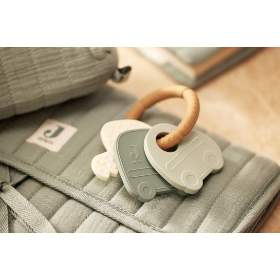 Jollein - Siliconen Bijtring Sleutelbos - Onderweg