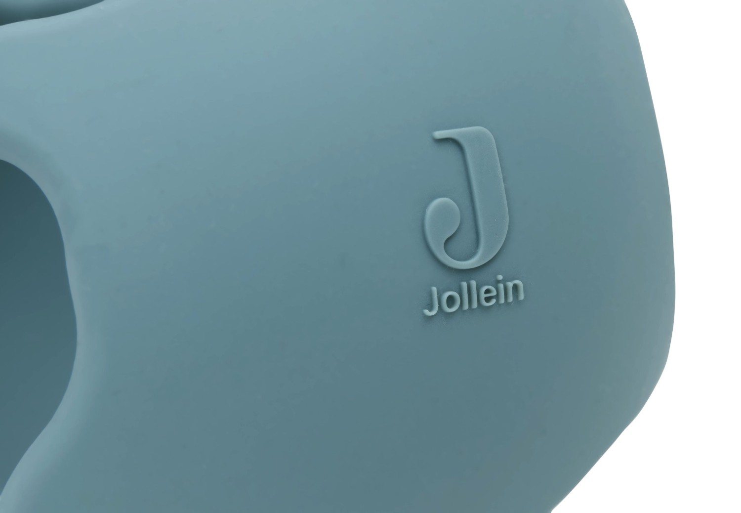 Siliconen Bijtring Bal  9,5cm - Sea Green - afbeelding 3