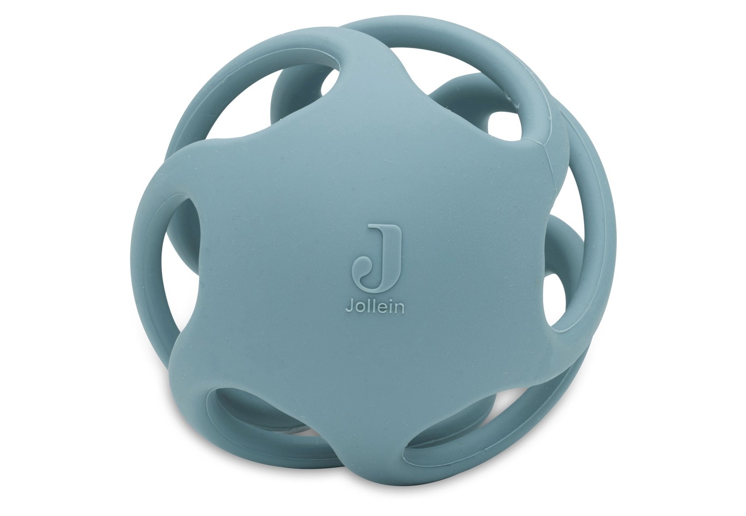 Siliconen Bijtring Bal  9,5cm - Sea Green