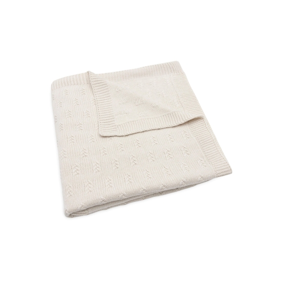 Jollein - Deken Ledikant Grain Knit - Oatmeal