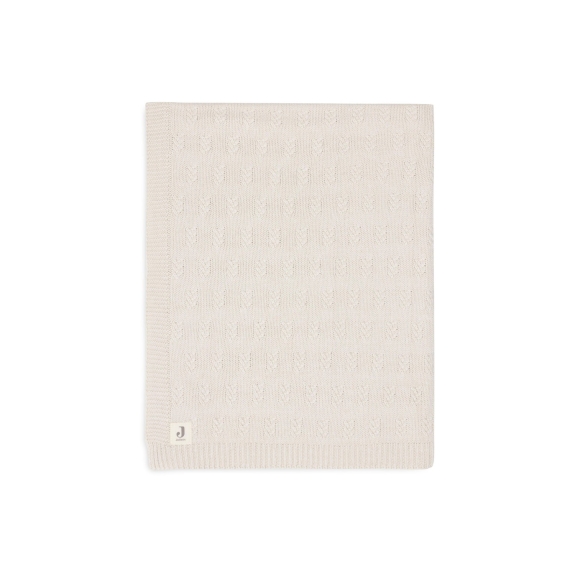 Jollein - Deken Ledikant Grain Knit - Oatmeal