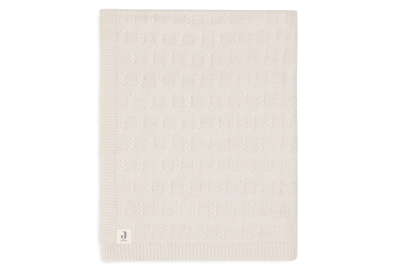 Deken Ledikant Grain Knit - Oatmeal