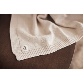 Jollein - Deken Ledikant Grain Knit - Oatmeal