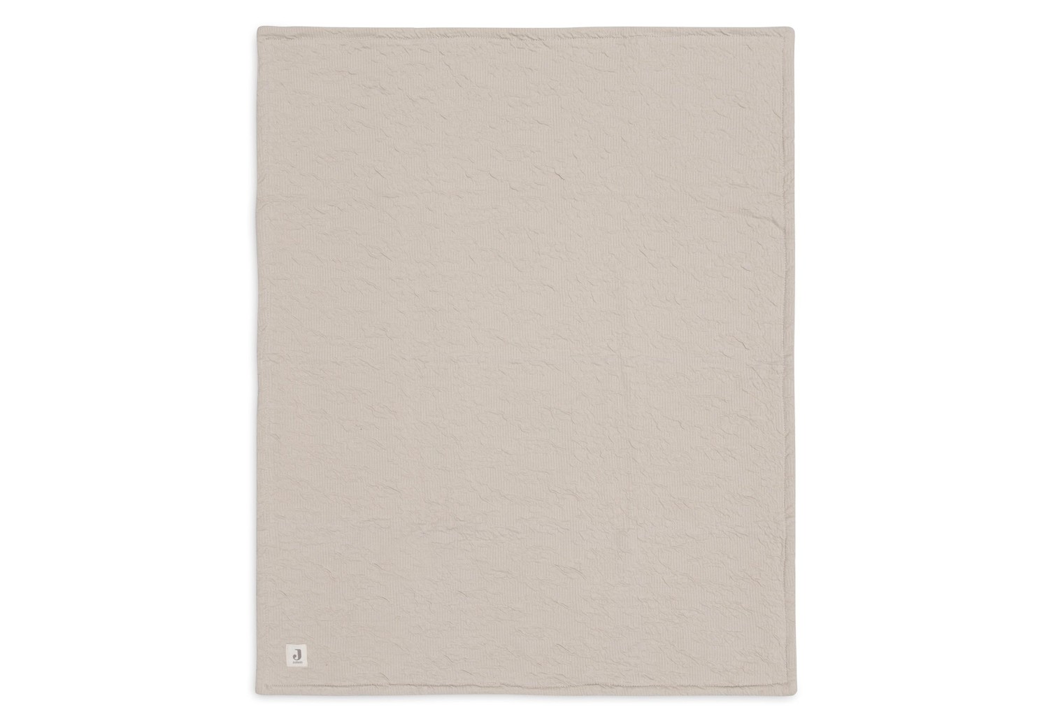 Comfy Dekentje 100x150cm met Crinkle Golfjes - Nougat - afbeelding 2