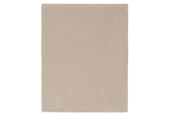 Comfy Dekentje 100x150cm met Crinkle Golfjes - Nougat