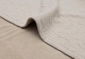 Comfy Dekentje 100x150cm met Crinkle Golfjes - Nougat
