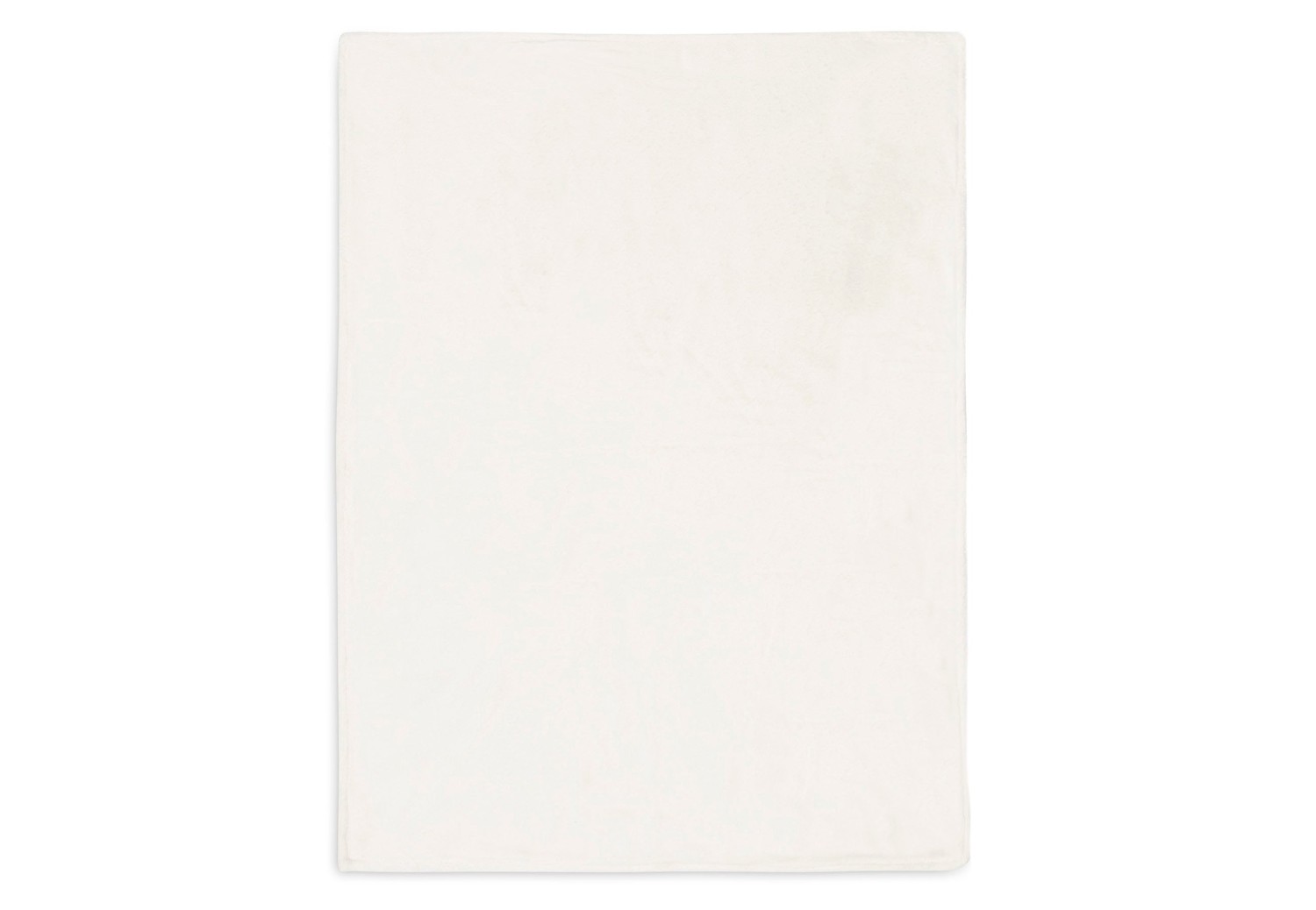Deken Wieg Basic Knit - Ivory/Coral Fleece - afbeelding 3