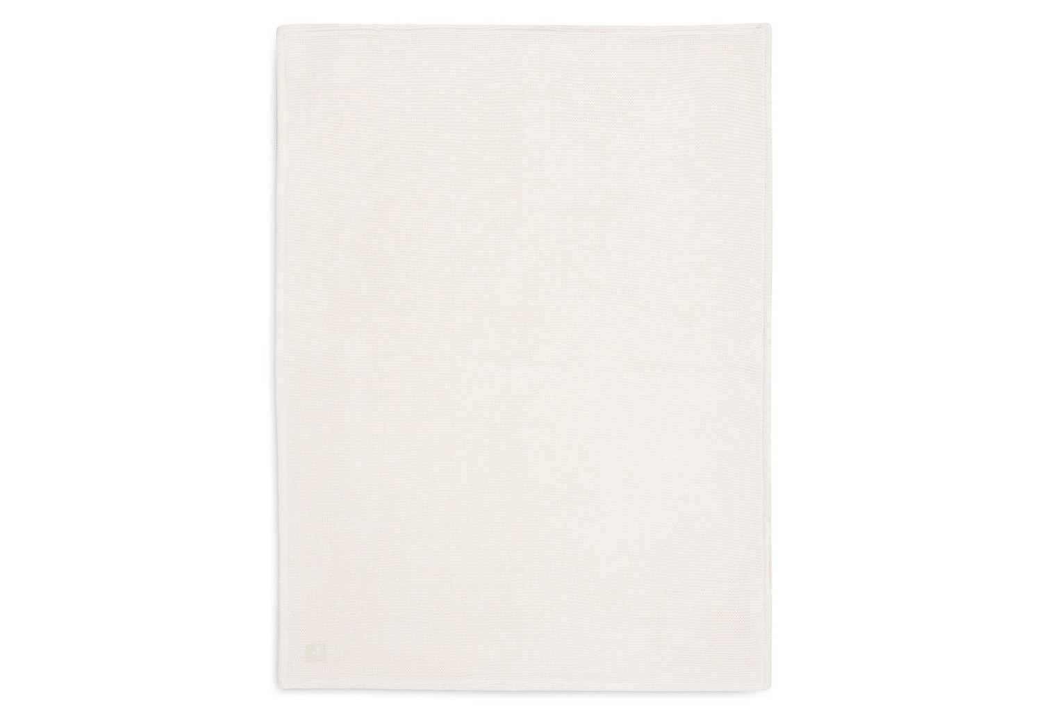 Deken Wieg Basic Knit - Ivory/Coral Fleece - afbeelding 4