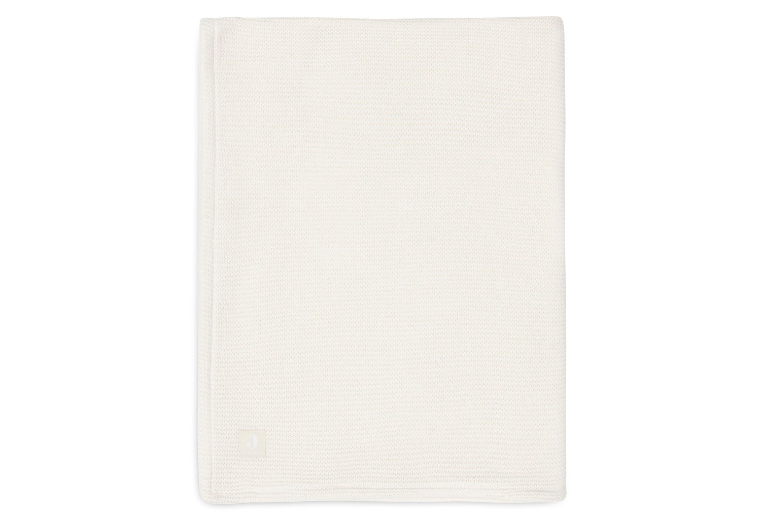 Deken Wieg Basic Knit - Ivory/Coral Fleece