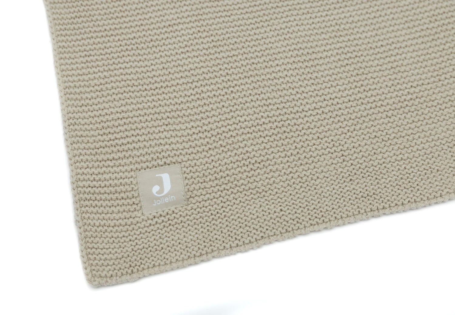 Deken Wieg Basic Knit - Olijfgroen - afbeelding 4
