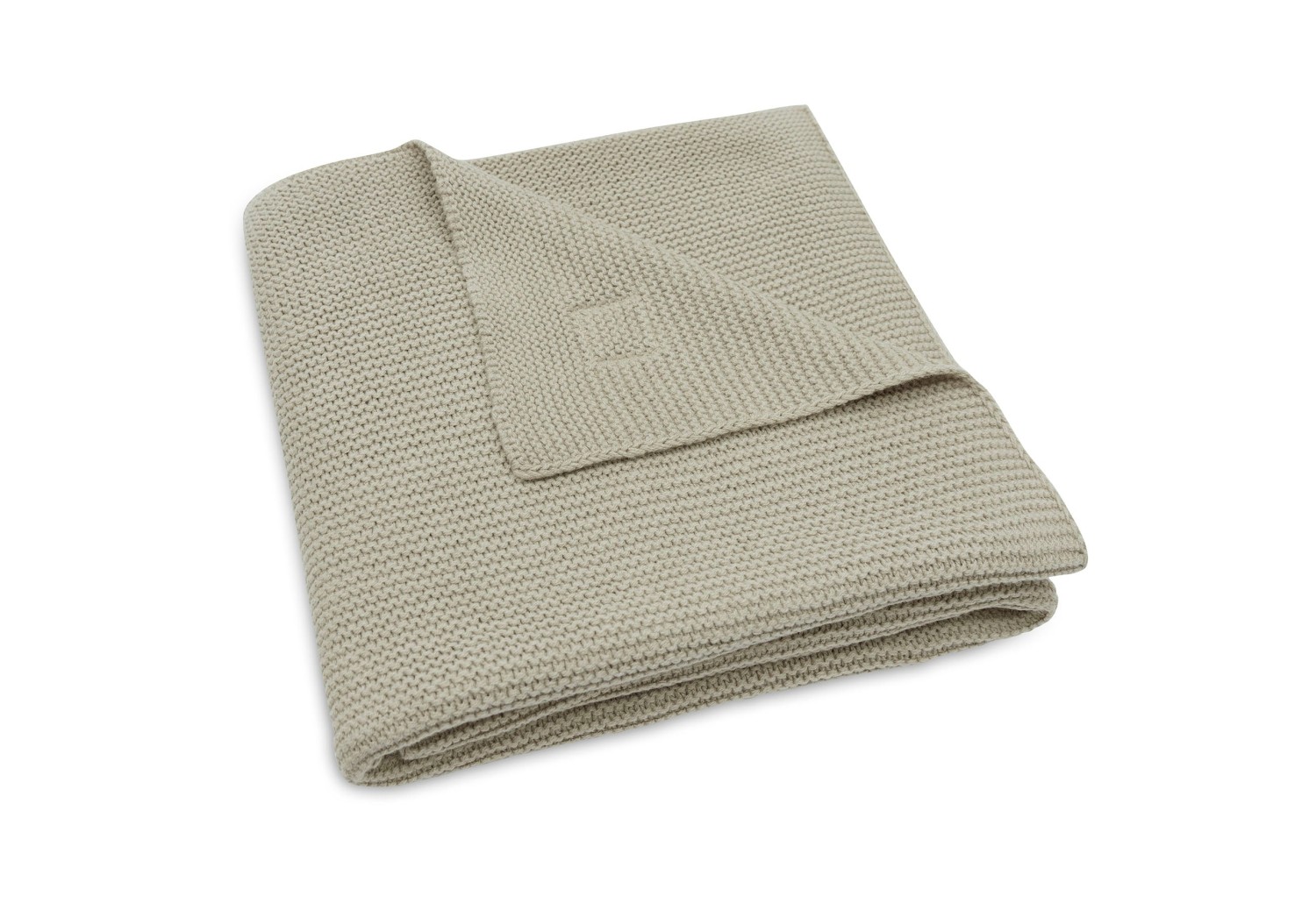 Deken Wieg Basic Knit - Olijfgroen - afbeelding 5