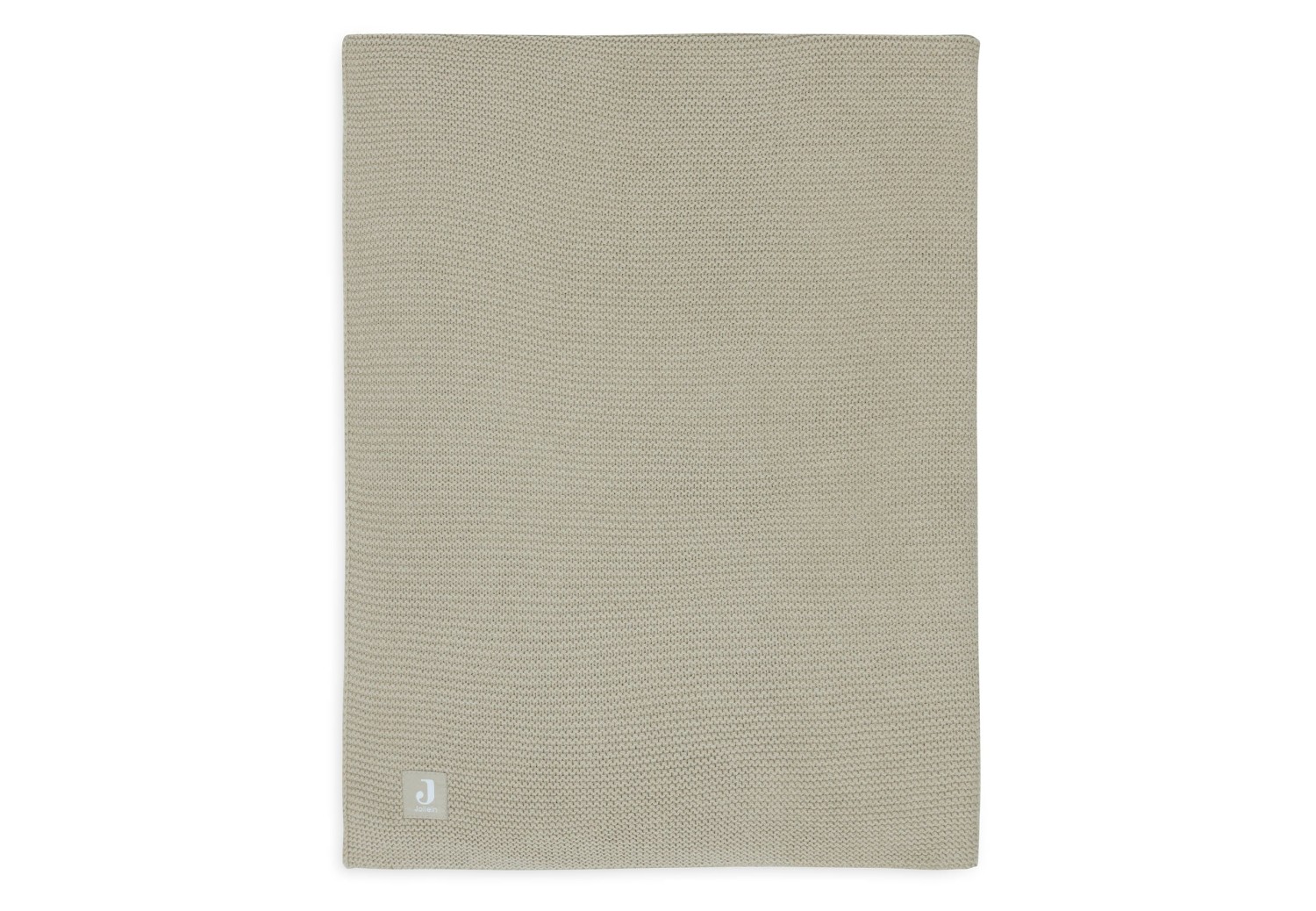 Deken Wieg Basic Knit - Olijfgroen