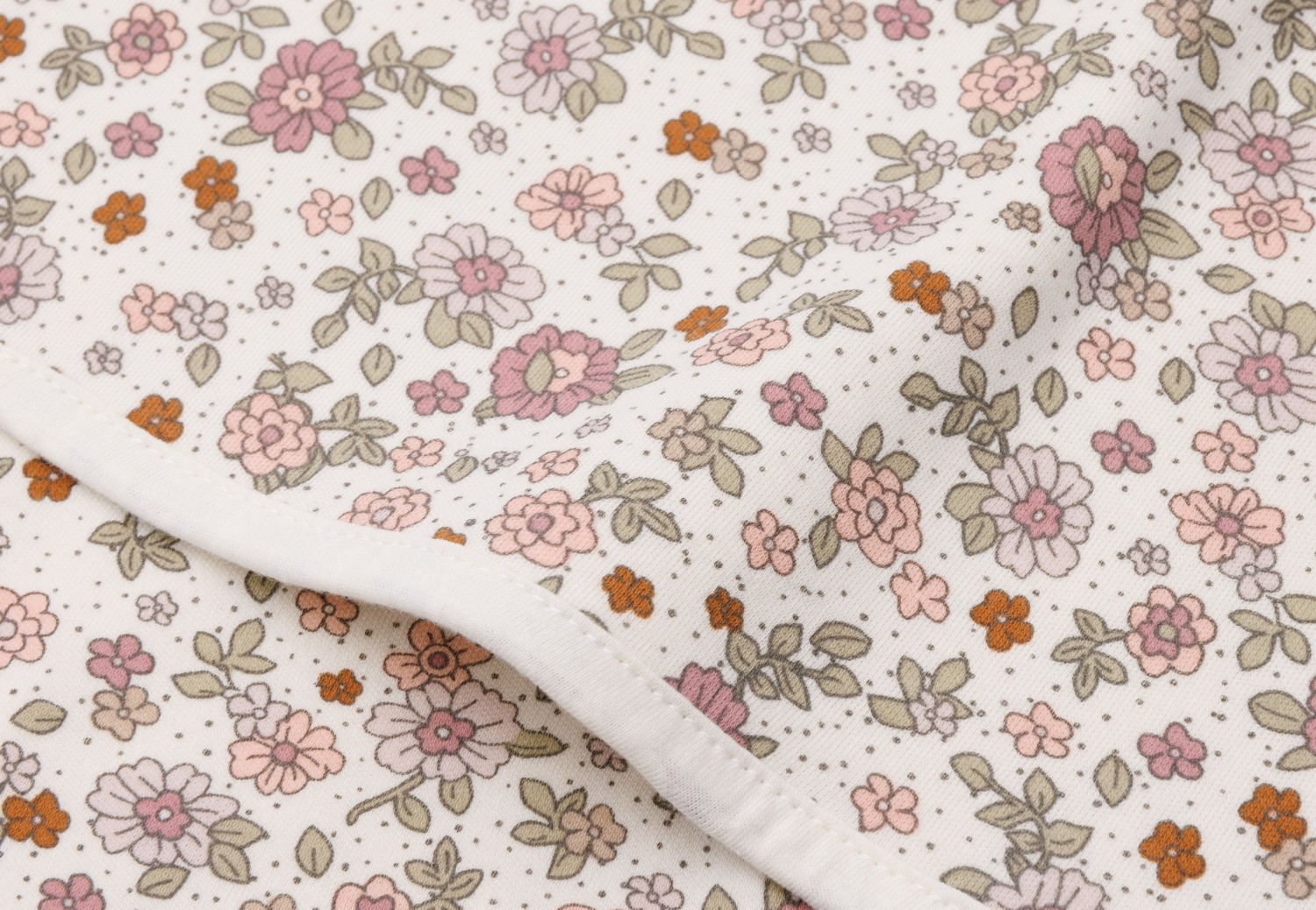 Hydrofiele Deken Wieg - Retro Flowers - afbeelding 3