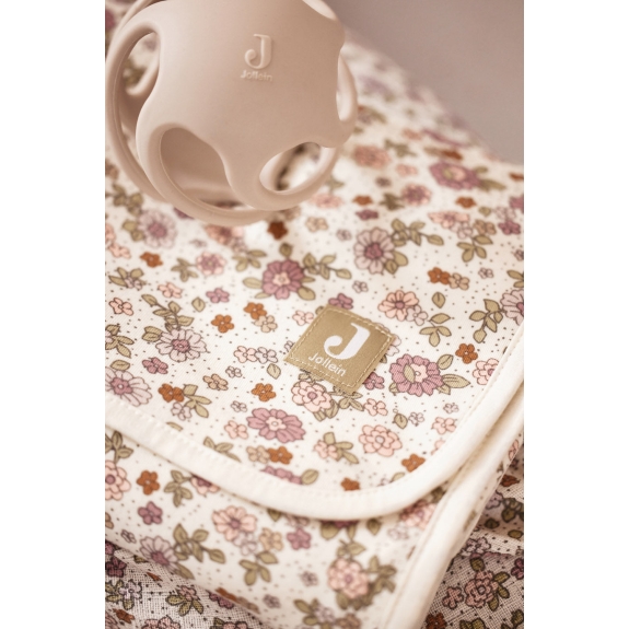 Jollein - Hydrofiele Deken Wieg - Retro Flowers