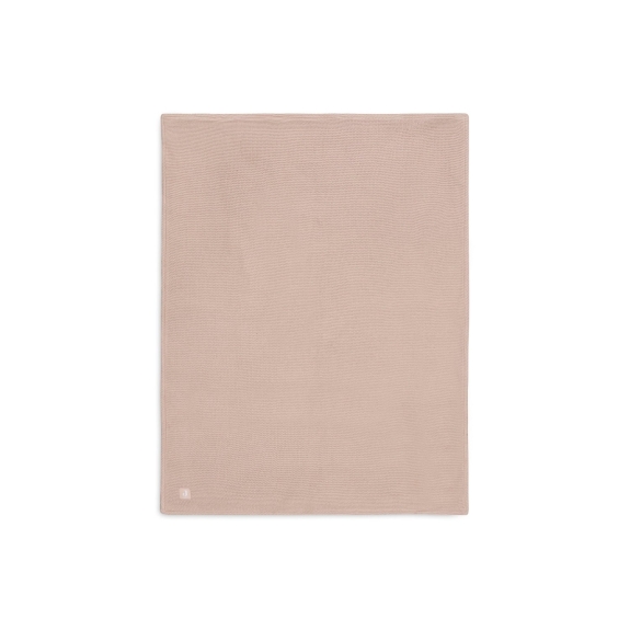 Jollein - Deken Ledikant Basic Knit - Wild Rose