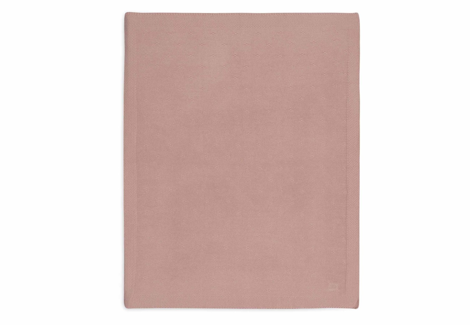 Deken Wieg 75x100cm Cosy Knit - Wild Rose - afbeelding 2