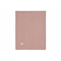 Jollein - Deken Wieg 75x100cm Cosy Knit - Wild Rose