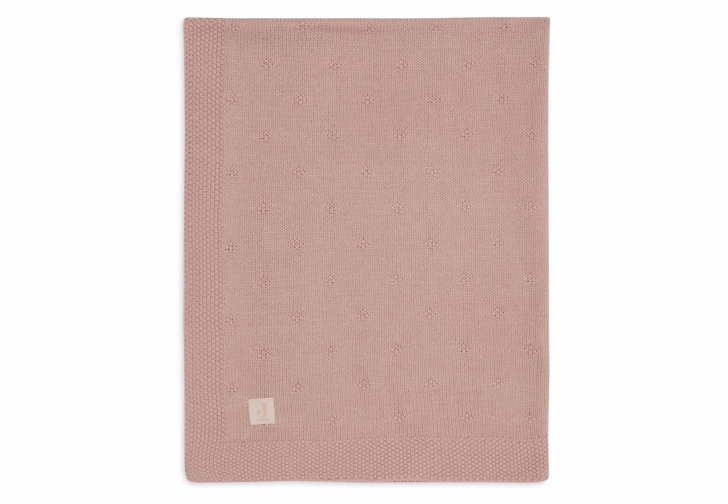 Deken Wieg 75x100cm Cosy Knit - Wild Rose