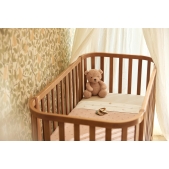 Jollein - Deken Wieg 75x100cm Cosy Knit - Wild Rose