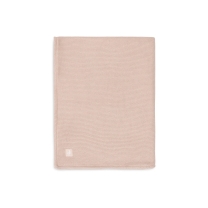 Jollein - Deken Wieg 75x100cm Basic Knit - Wild Rose