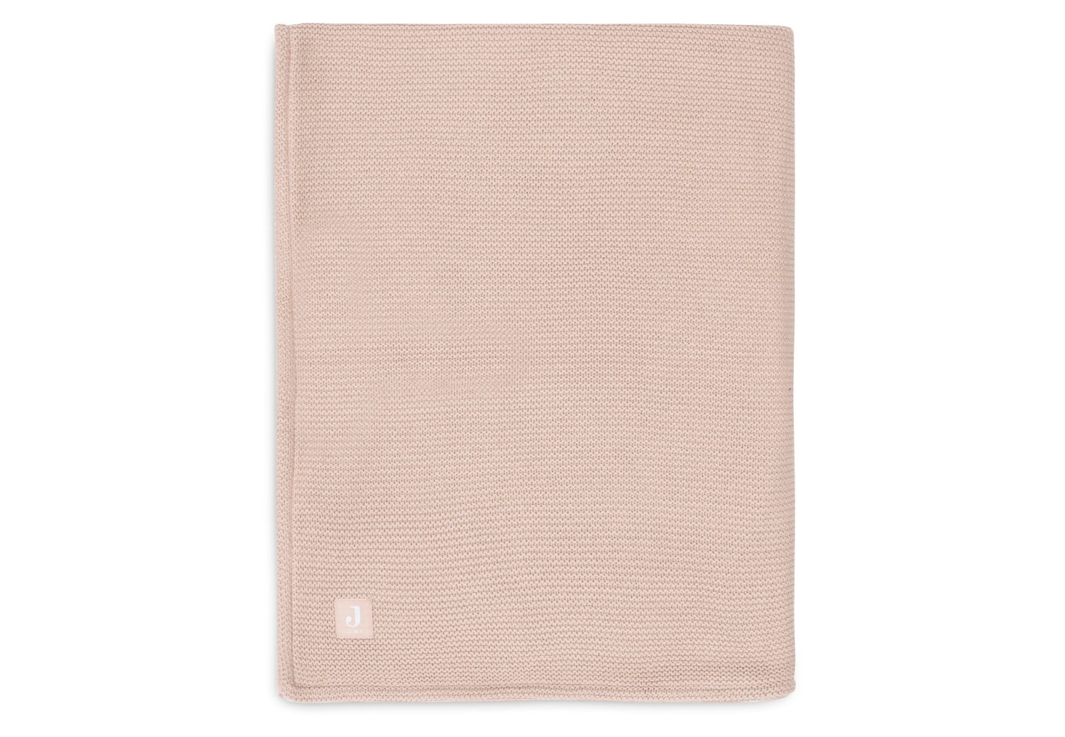 Deken Wieg 75x100cm Basic Knit - Wild Rose