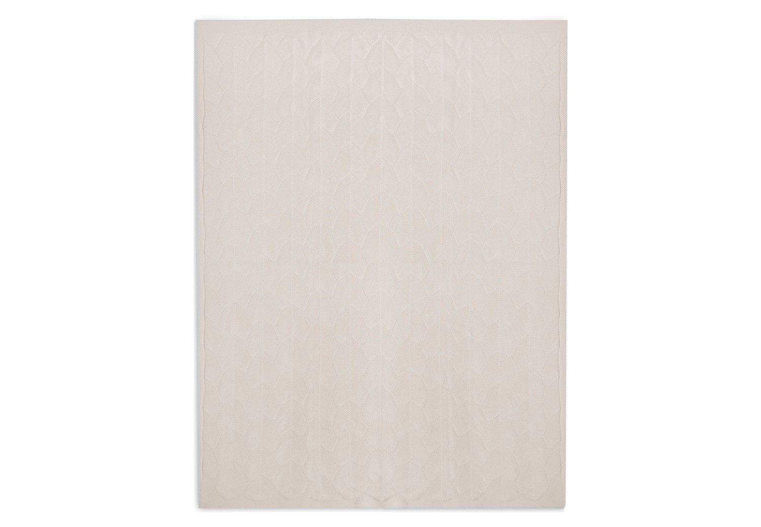 Gebreid Ledikant Deken 100x150cm - Nougat - GOTS - afbeelding 3