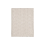 Gebreid Ledikant Deken 100x150cm - Nougat - GOTS