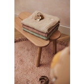 Gebreid Ledikant Deken 100x150cm - Nougat - GOTS