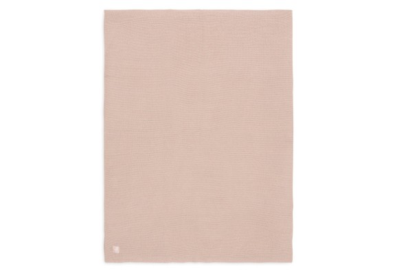Jollein - Deken Ledikant Basic Knit - Wild Rose