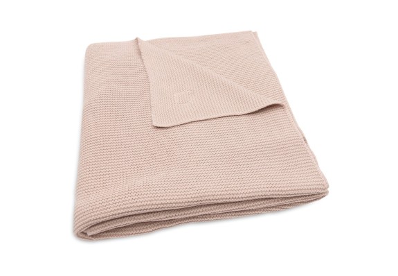 Jollein - Deken Ledikant Basic Knit - Wild Rose