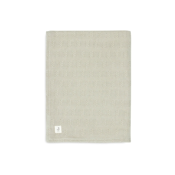 Jollein - Deken Ledikant Grain Knit - Olive Green