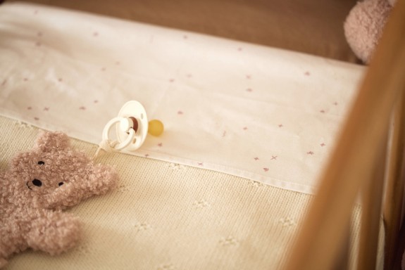 Jollein - Gebreide Deken Wieg 75x100cm Cosy Knit - Ivory