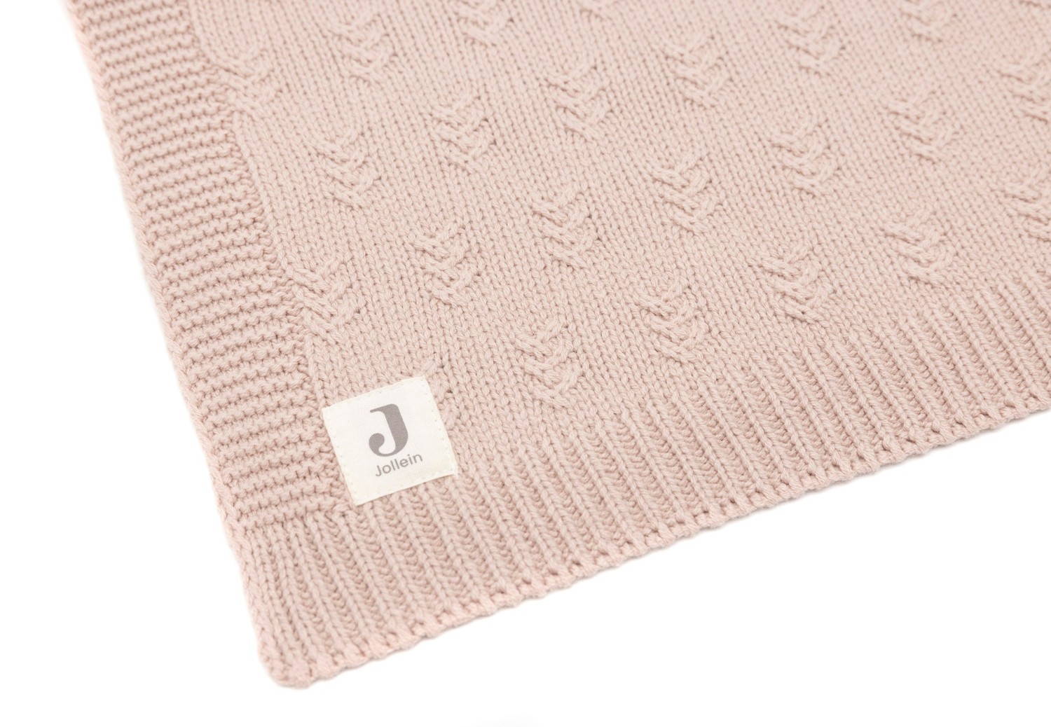 Deken Ledikant Grain Knit - Wild Rose - afbeelding 4
